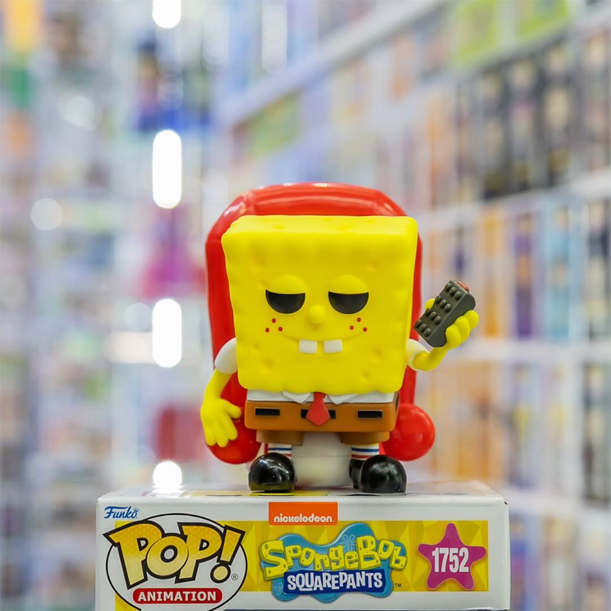 Игровая фигурка Funko POP! серии Губка Боб - Мем (Ight Imma Head Out)  фото 3