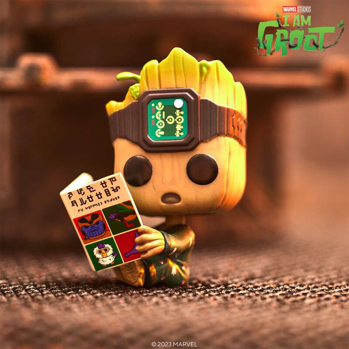 Игровая фигурка Funko Pop! - Грут с книгой  фото 3