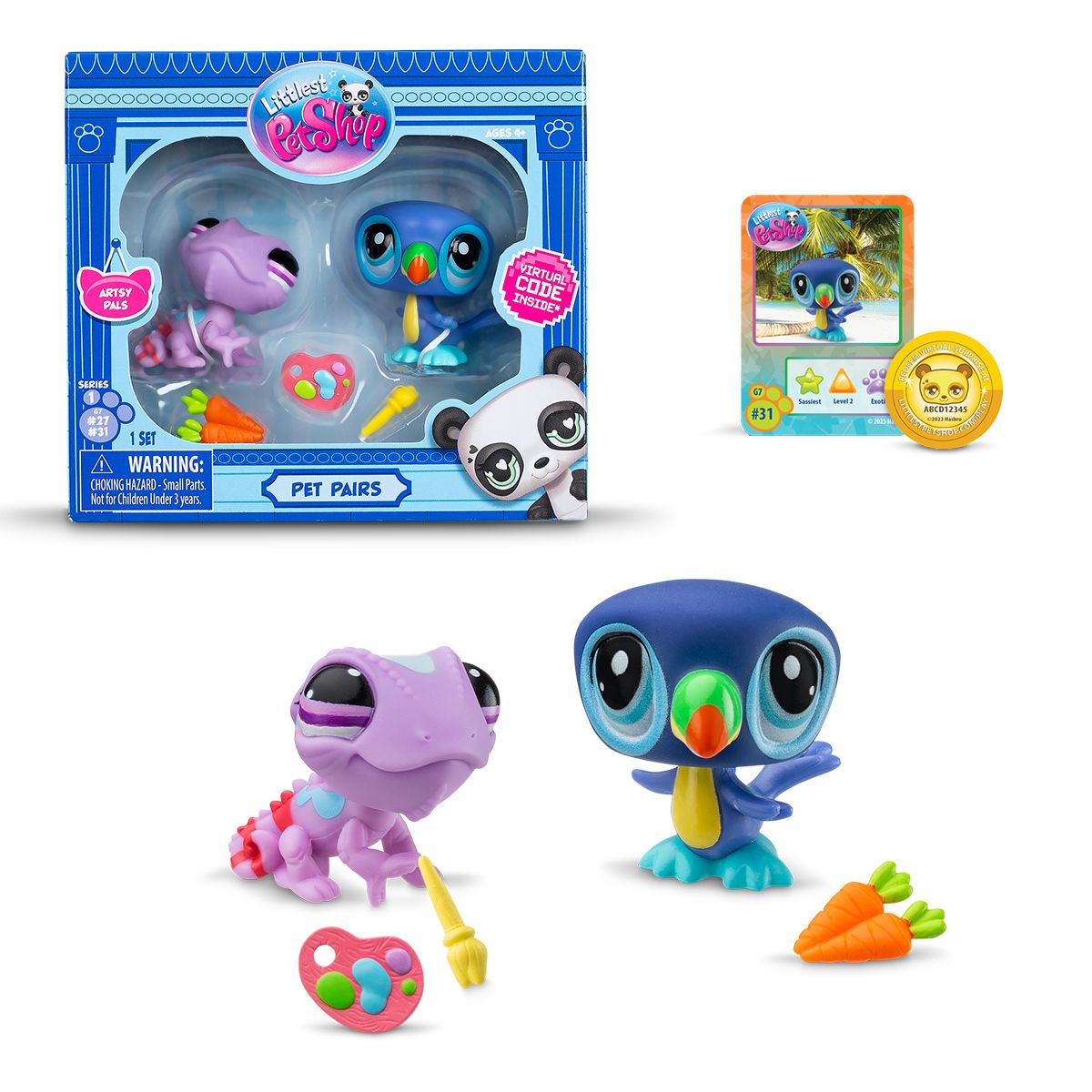 Ігровий набір Littlest Pet Shop – Друзі по мистецтву  фото 3