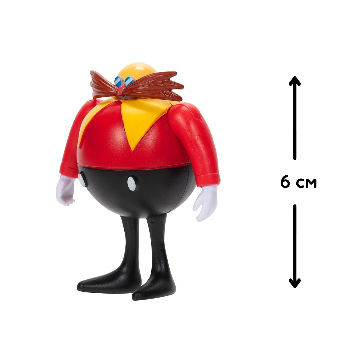 Игровая фигурка с артикуляцией SONIC THE HEDGEHOG - Классический Доктор Эггман 6 cm  фото 3