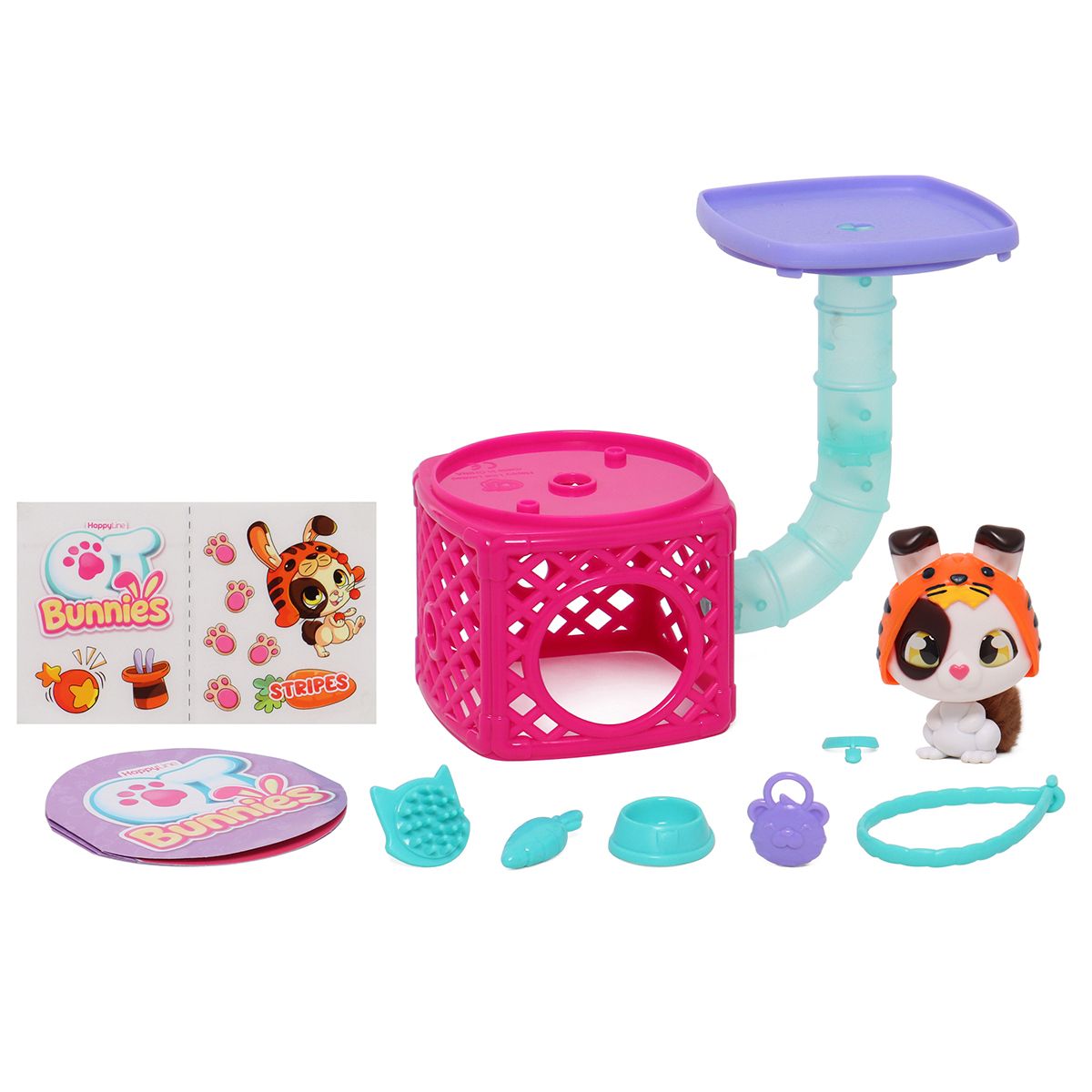 Игровой набор QT BUNNIES – ЗАЙЧИК СТРАЙПС  фото 3