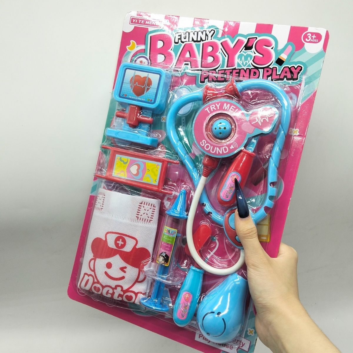 Лікарський набір 58851 на блістері р. 36x23. 5x2 см YG Toys  фото 3