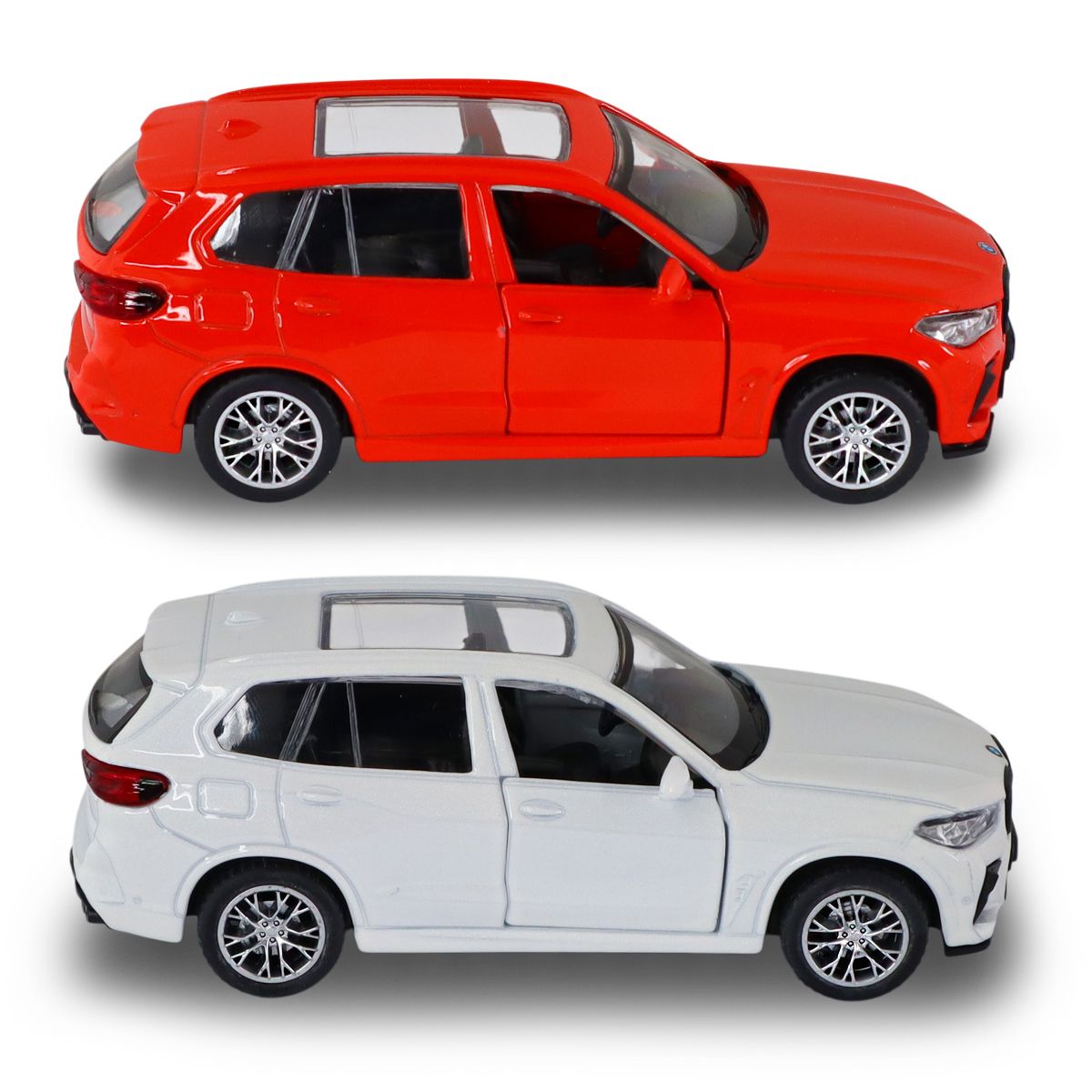 Автомодель – BMW X5 M (білий, червоний)  фото 3