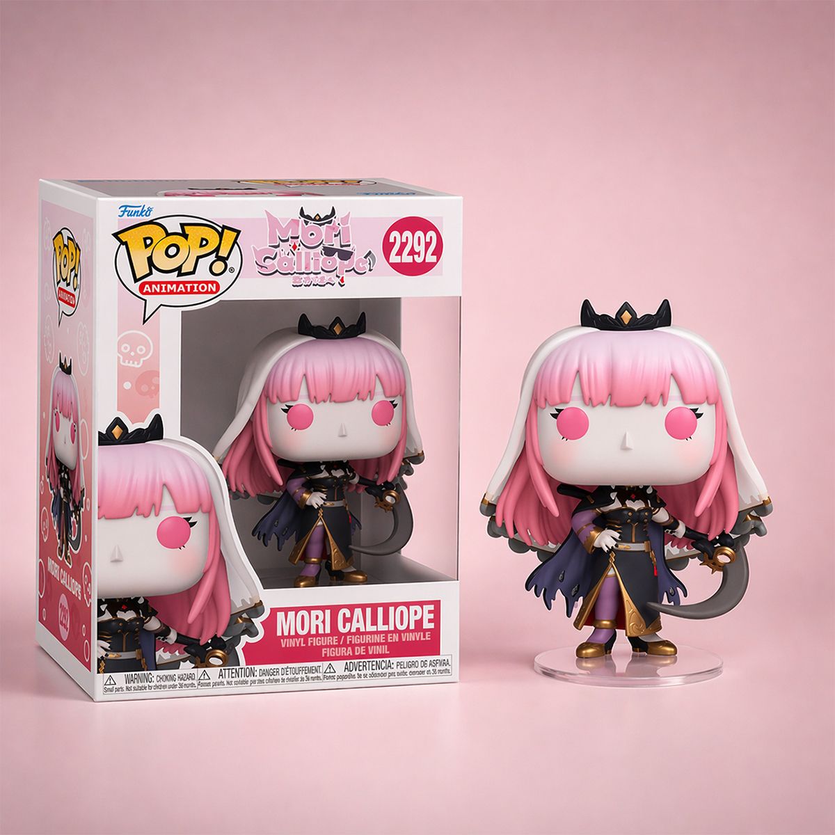 Ігрова фігурка Funko POP! серії Hololive - Морі Калліопе  фото 3