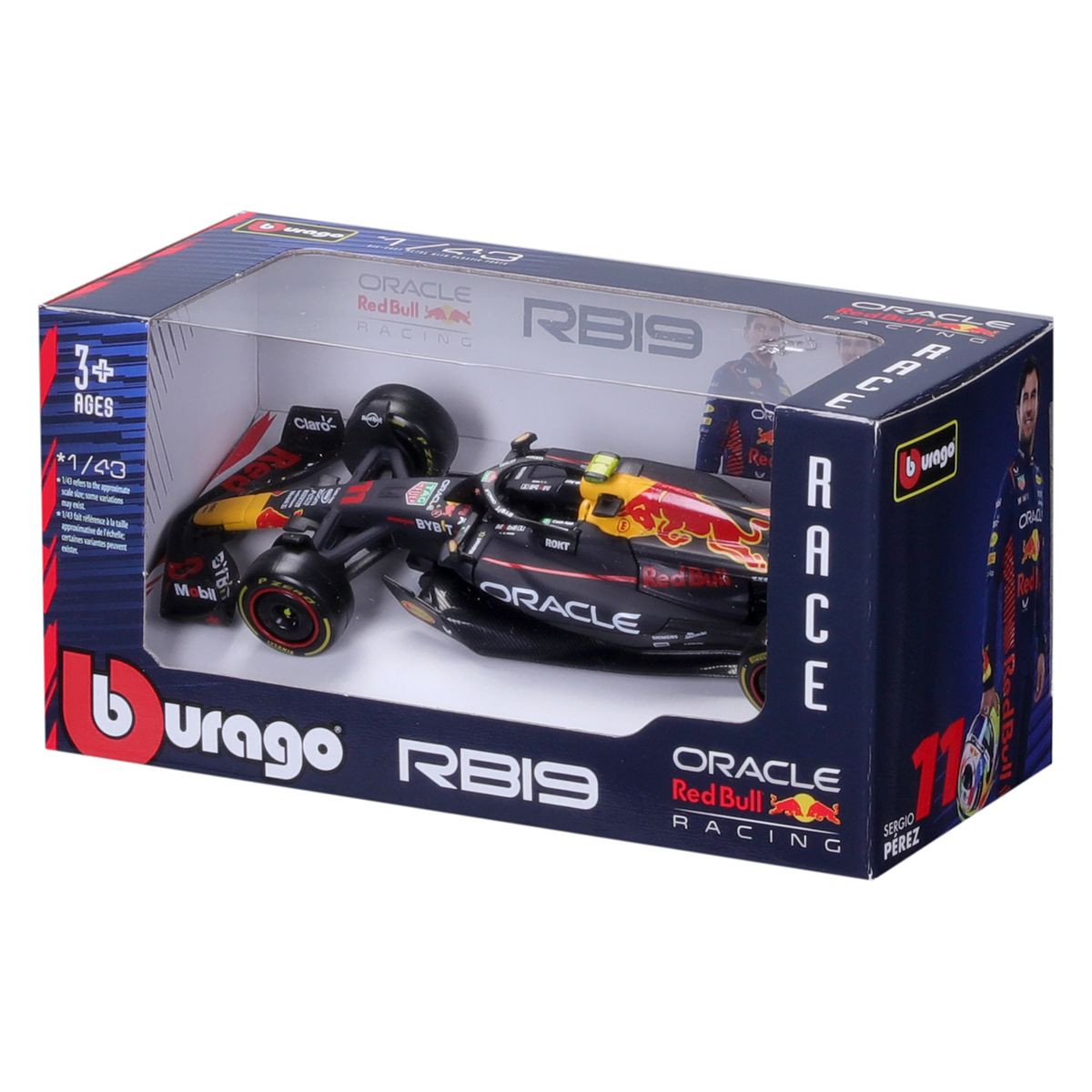 Автомодель - Red Bull Racing RB19 (2023) (1:43)  фото 3