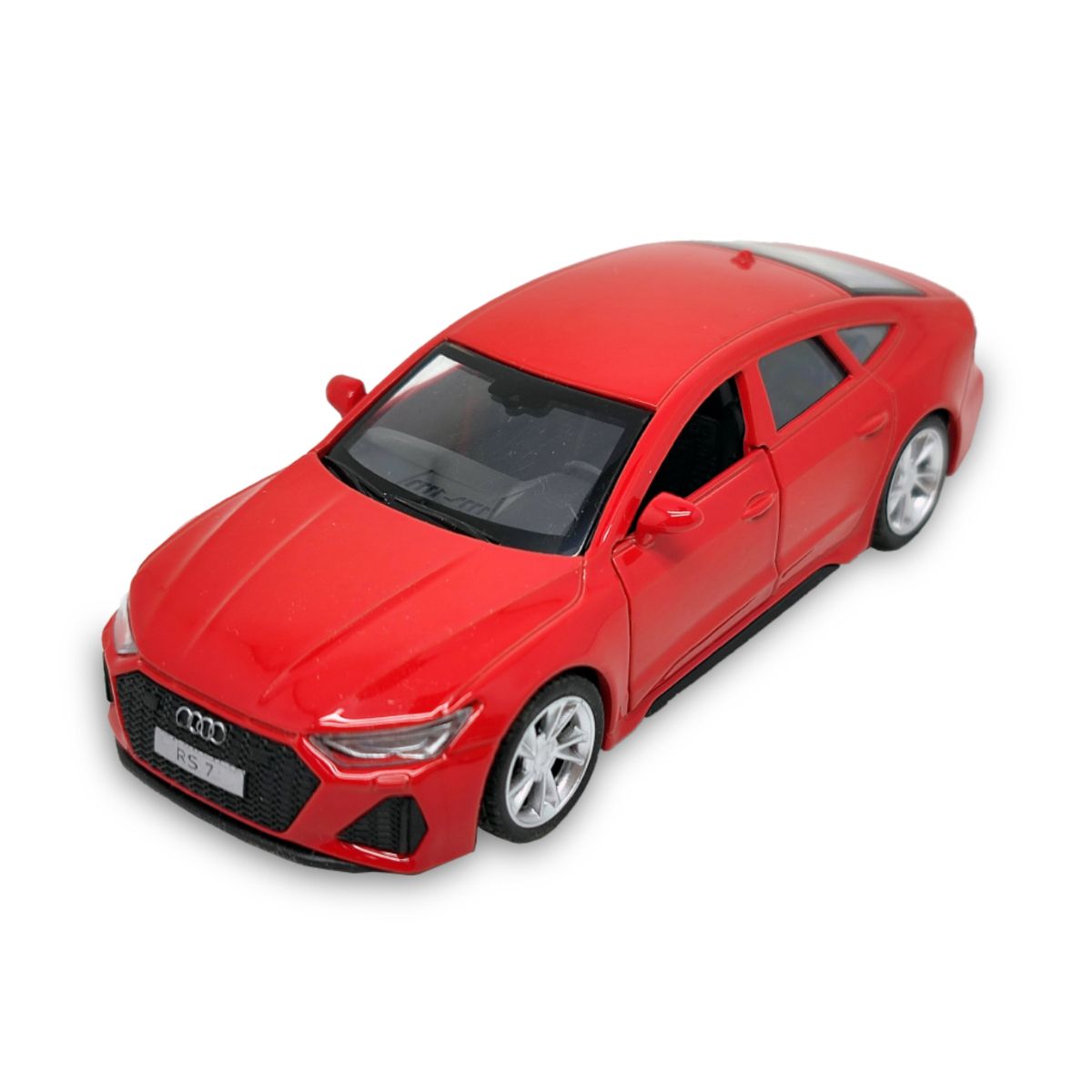 Автомодель – Audi RS 7 Sportback (червоний, сріблястий)  фото 3
