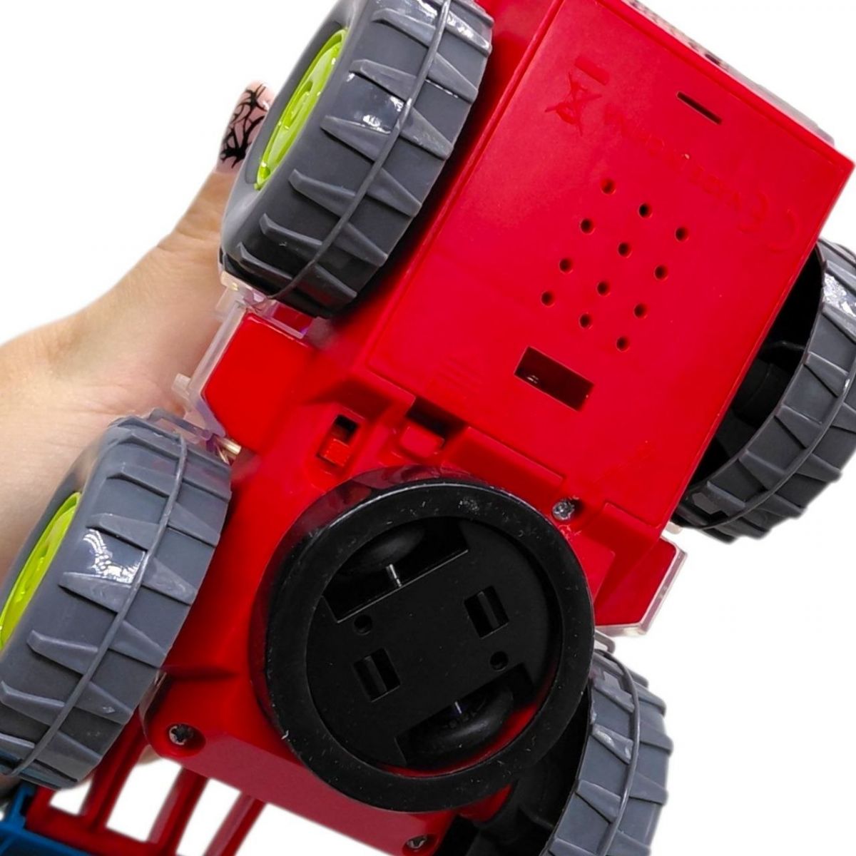 Екскаватор на батарейках WToys, укр, шестерні, пісня, підсвічування, автоматичний рух, в коробці (ВИД 1)  фото 3