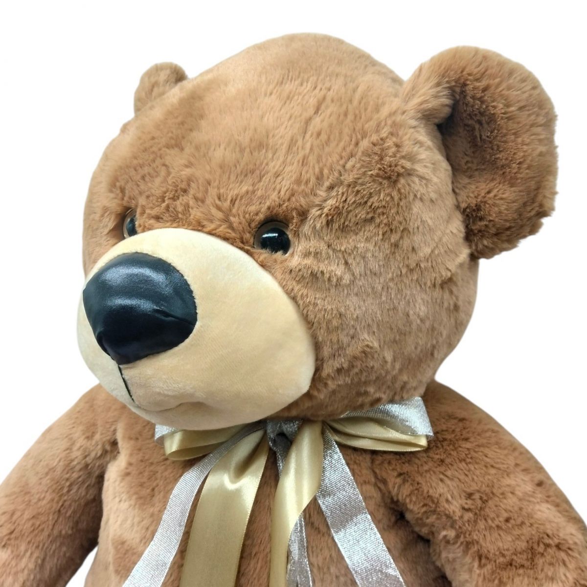 Мягкая игрушка Teddy Luxury brown 55см  фото 3