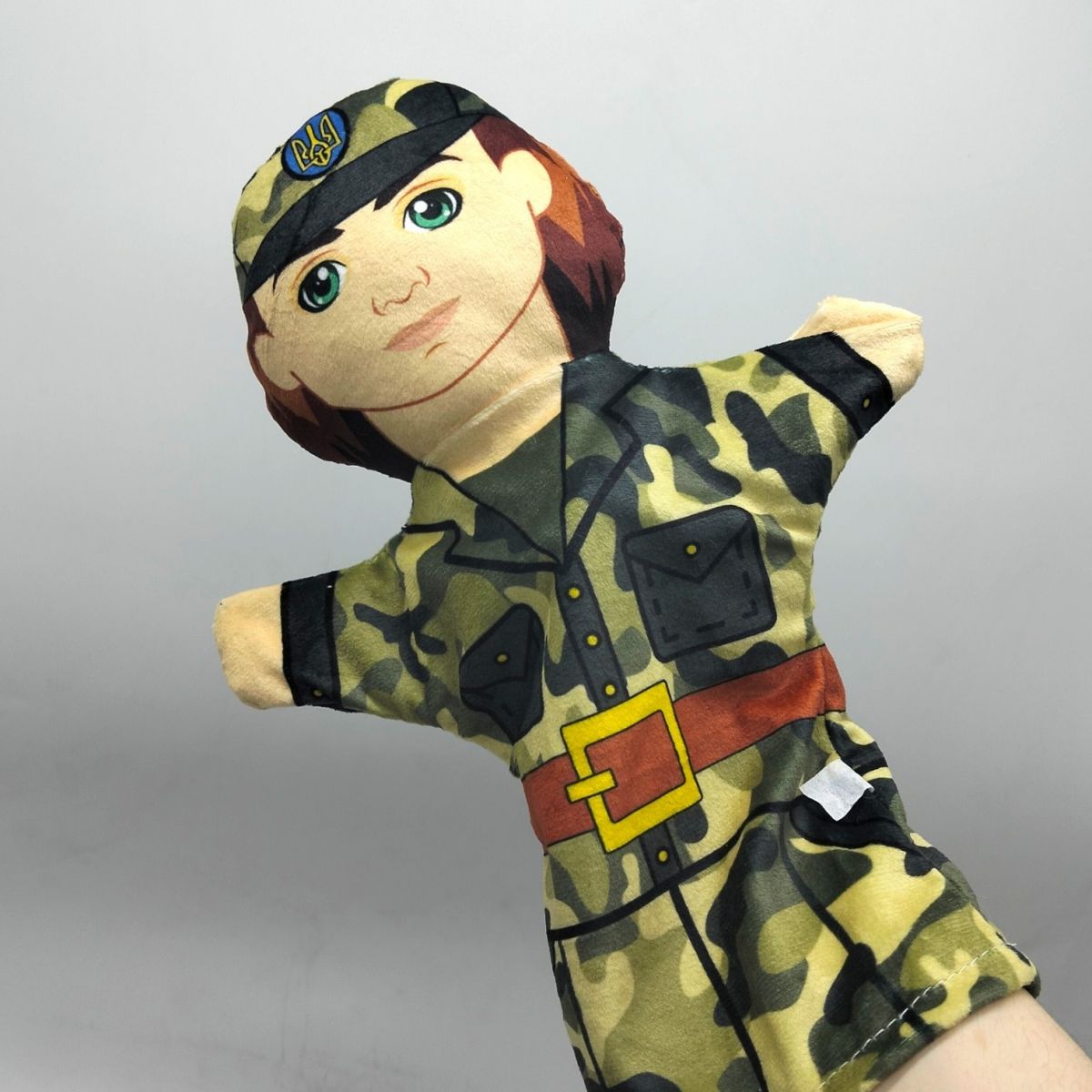 Мягкая игрушка Кукла на руку "Военнослужащий"  фото 3