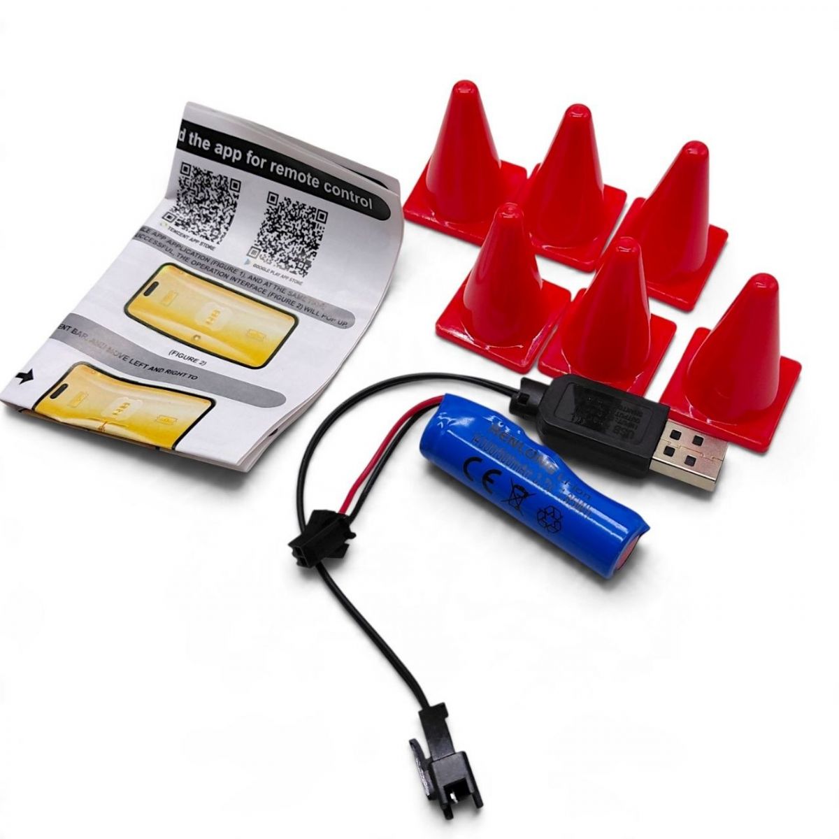 Машинка на радіокеруванні "Будтехніка" акум. USB. муз. світло (САМОСКИД)  фото 3