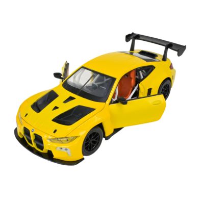 Машина металлическая АВТОПРОМ на батарейках 1:24 "BMW M4 GT3" свет, звук  фото 3