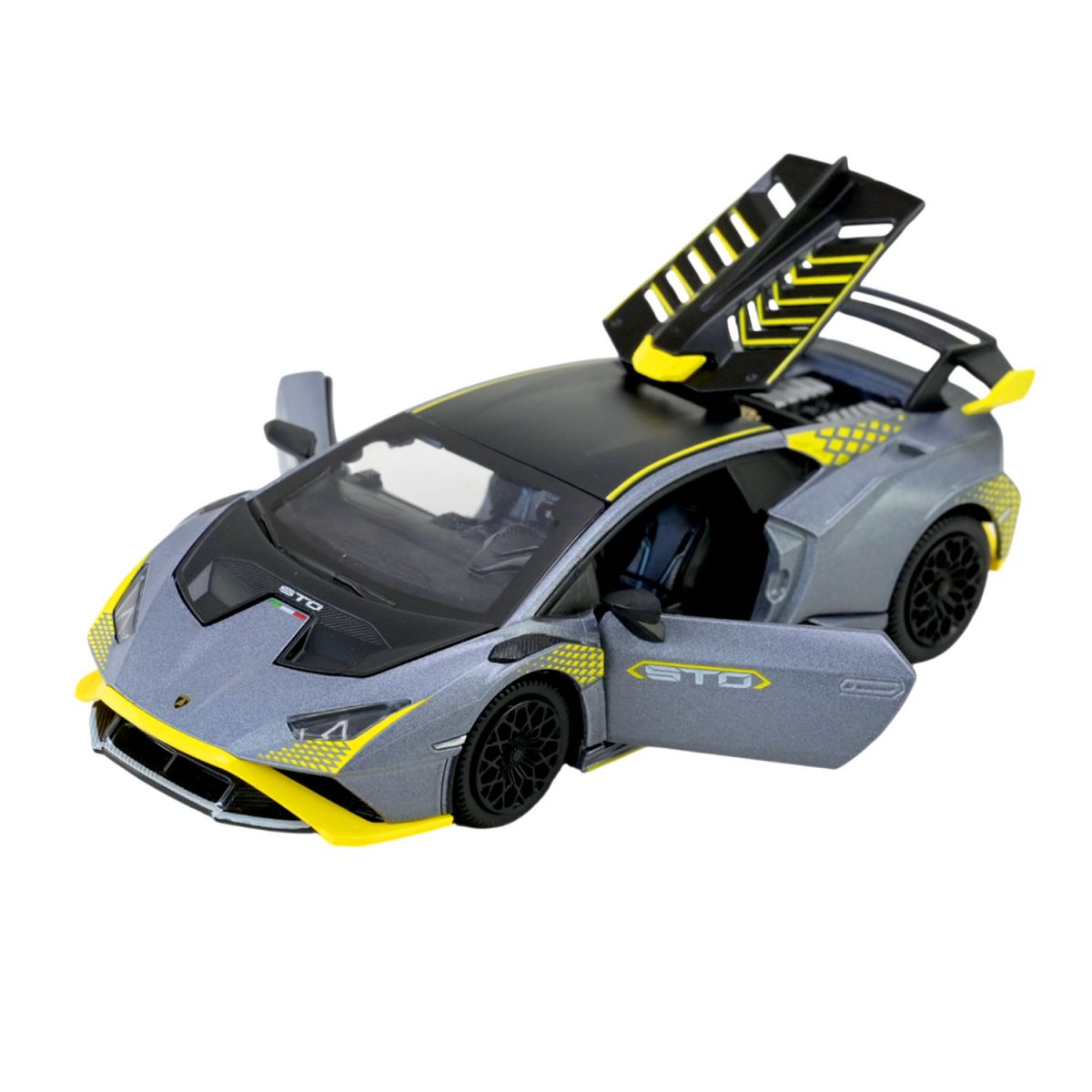Машина металева АВТОПРОМ 1:32 "Lamborghini STO" на батарейках зі звуком, світлом  фото 3