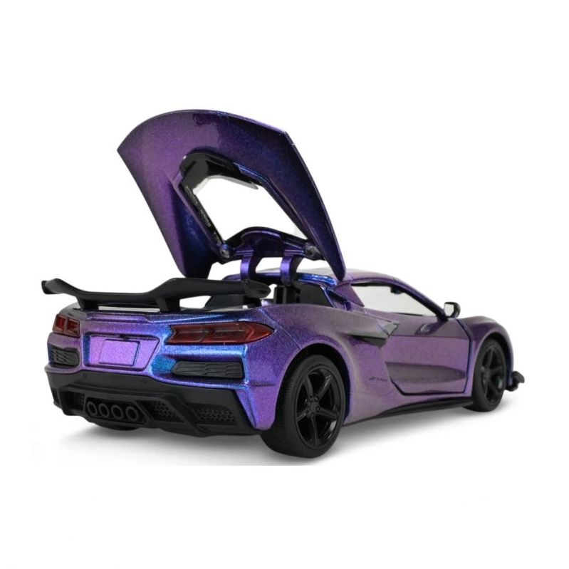 Машина металлическая АВТОПРОМ 1:24 Chevrolet Corvette C8 Z06（2024) на батарейках, звук, свет  фото 3
