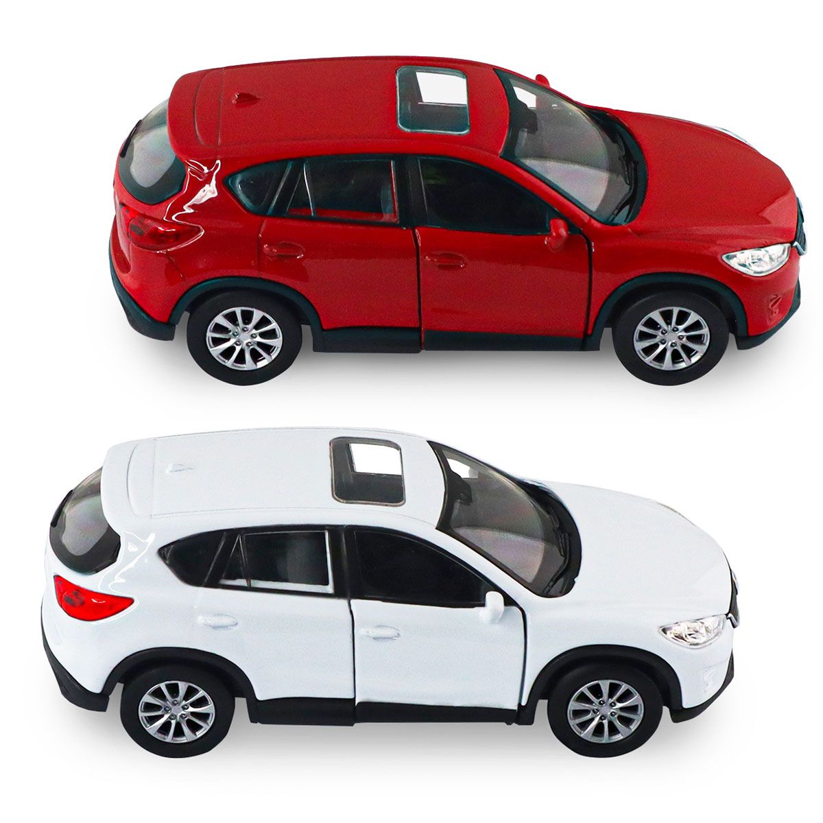 Автомодель - Mazda CX-5 (красный, белый)  фото 3