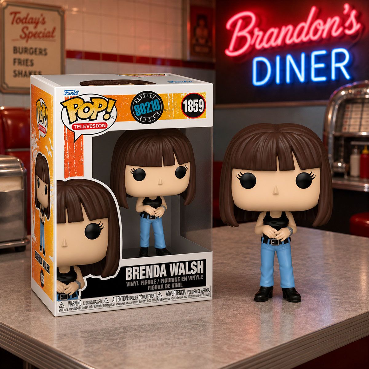 Ігрова фігурка Funko POP! серії Район Беверлі Гіллз - Бренда Волш  фото 3
