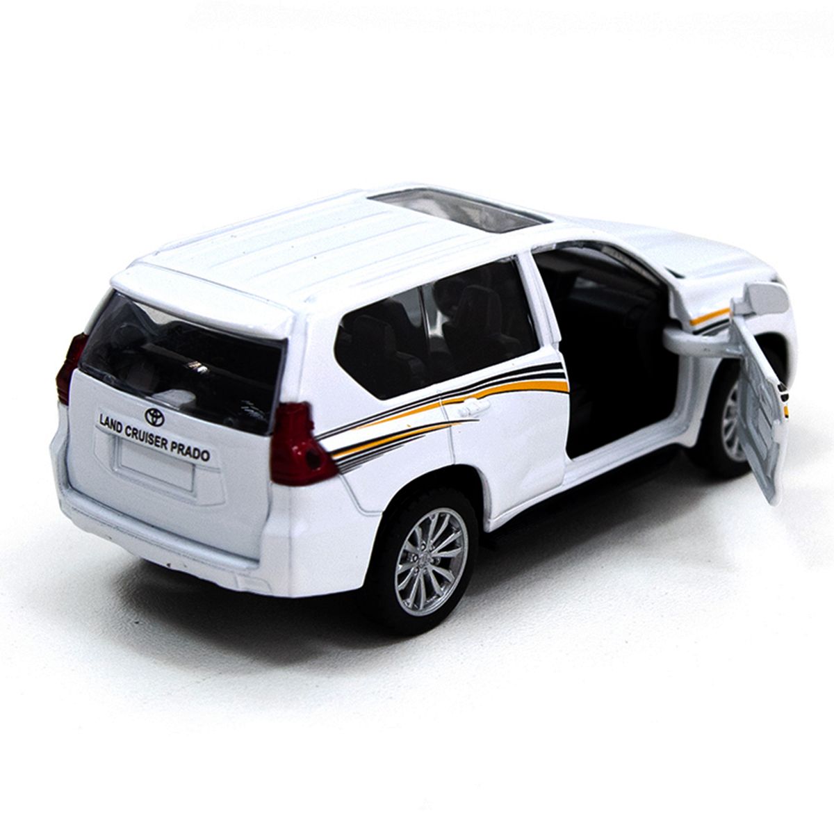 Автомодель - TOYOTA LAND CRUISER (білий)  фото 3