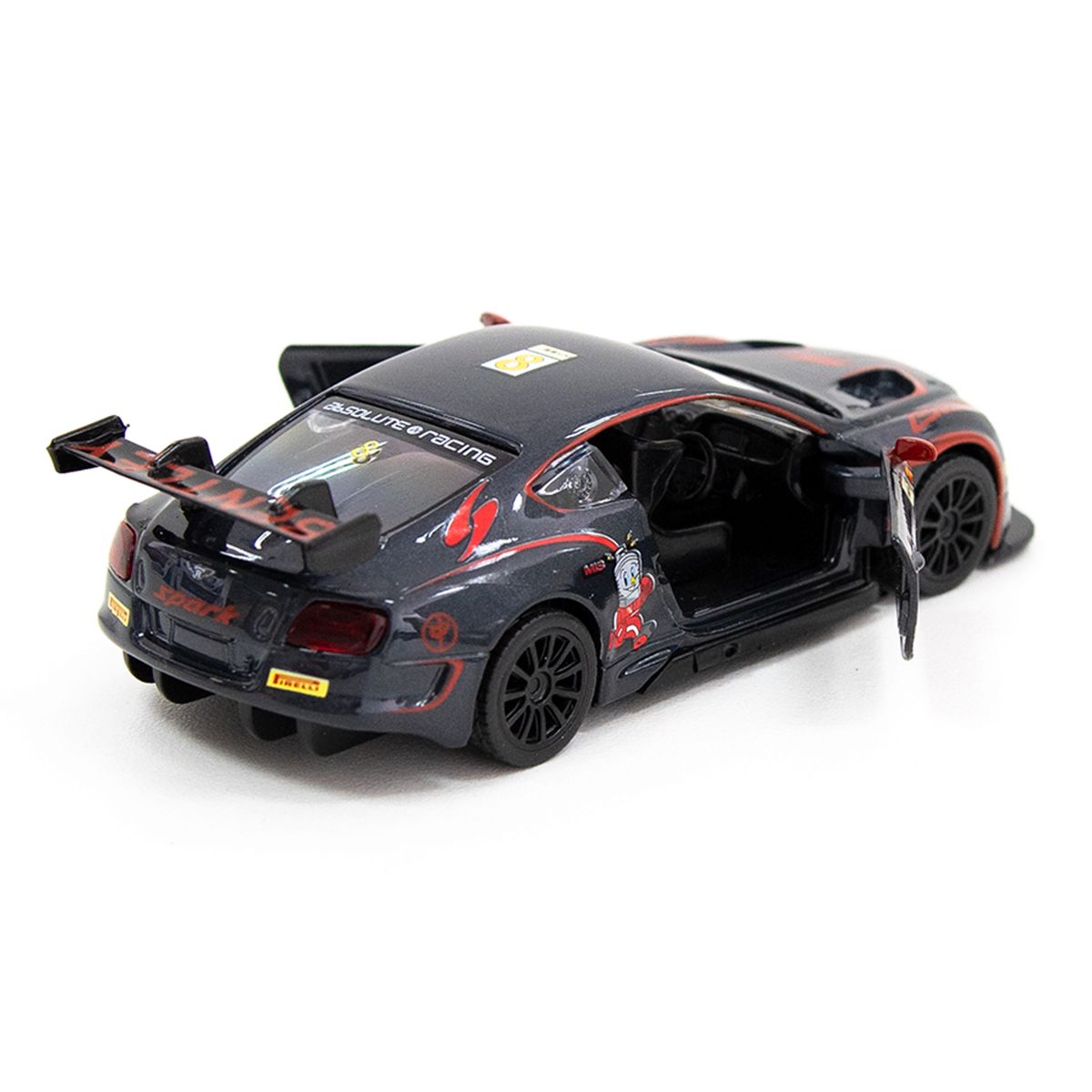 Автомодель - BENTLEY CONTINENTAL GT3 (чорний)  фото 3