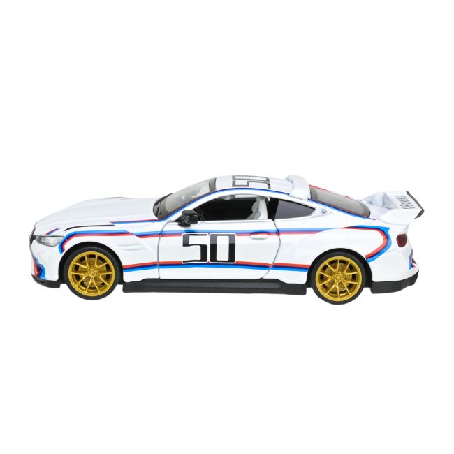 Машина металева АВТОПРОМ 1:34 "BMW 3. 0 CSL" на батарейках зі звуком, світлом  фото 3
