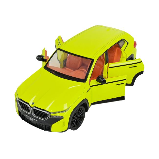 МАШИНА МЕТАЛЛИЧЕСКАЯ "АВТОПРОМ" 1:24 BMW XM (САЛАТОВЫЙ)  фото 3