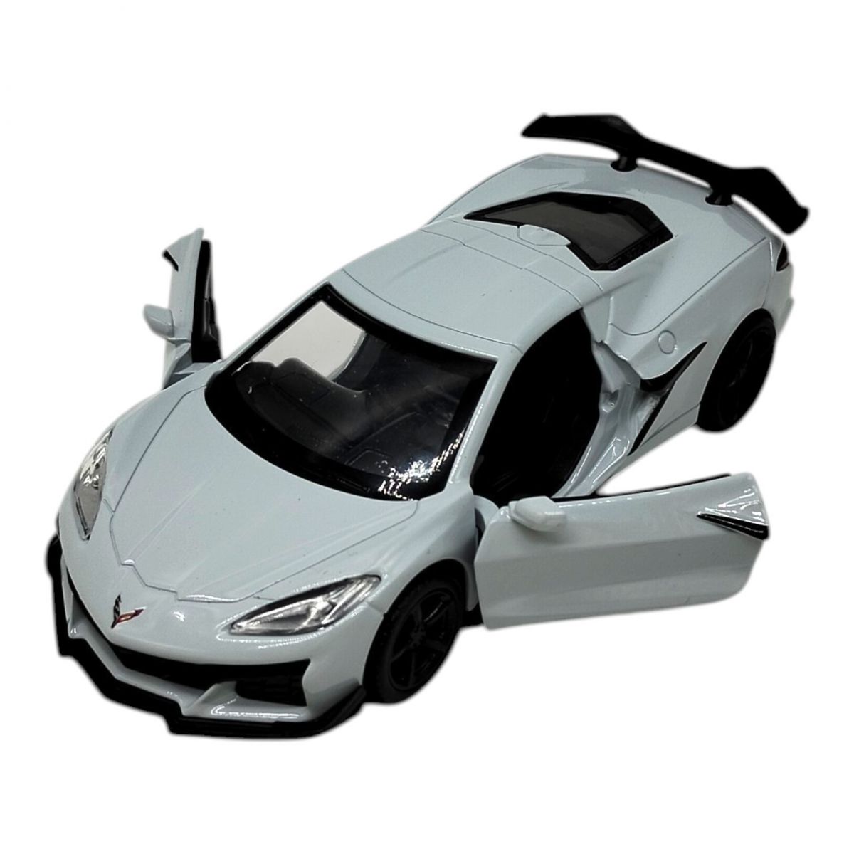 МАШИНА МЕТАЛЕВА "АВТОПРОМ" CHEVROLET CORVETTE C8 Z06 (2024) (СІРИЙ)  фото 3