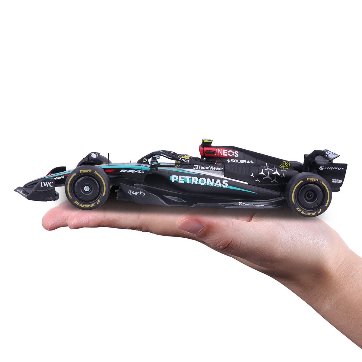 Авто-конструктор – Mercedes-AMG F1 W15 Petronas (2024) (1:24)  фото 3