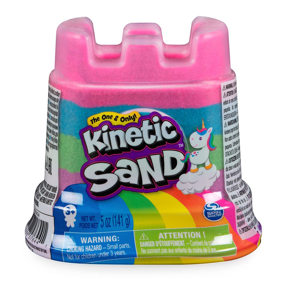 Песок для детского творчества - KINETIC SAND МИНИ-КРЕПОСТЬ (разноцветный, 141 g)  фото 3