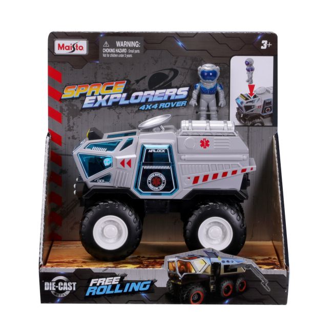 Набір іграшковий Space Rover 4x4 з фігуркою астронавта (БЛАКИТНИЙ)  фото 3