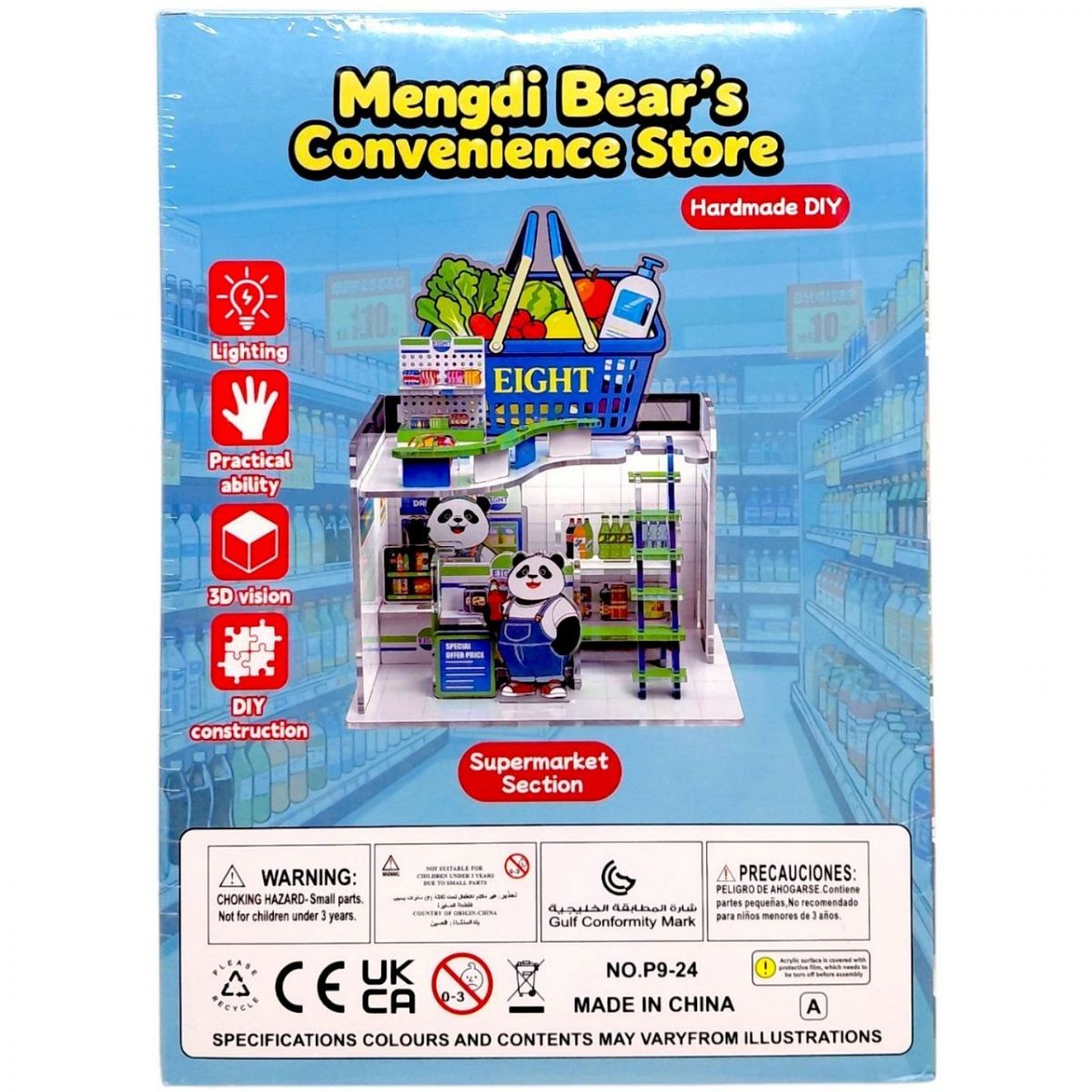 3D РУМБОКС MENGDI BEAR`S ADVENTURES P9-24 (50 ДЕТ)  фото 3