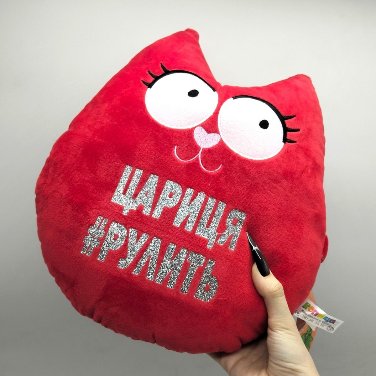 Подголовник-помощник 3 (КРАСНЫЙ) ЦАРИЦЯ РУЛИТЬ  фото 3