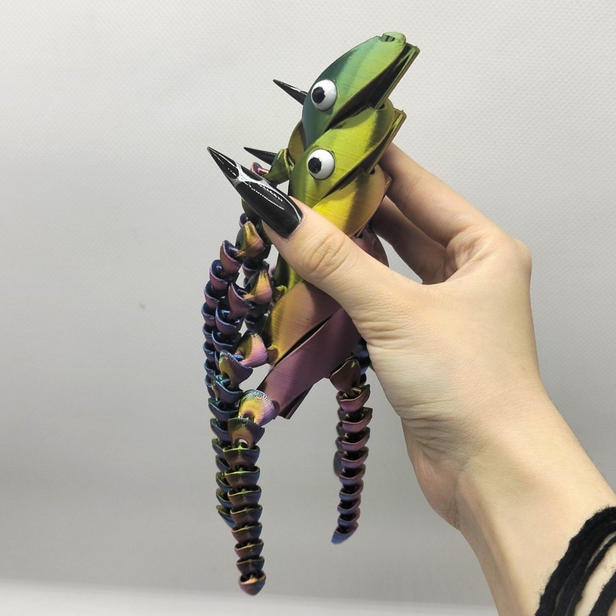 3D іграшка Восьминіг Twist Fidget (ГРАДІЄНТ ФІОЛЕТОВИЙ)  фото 3