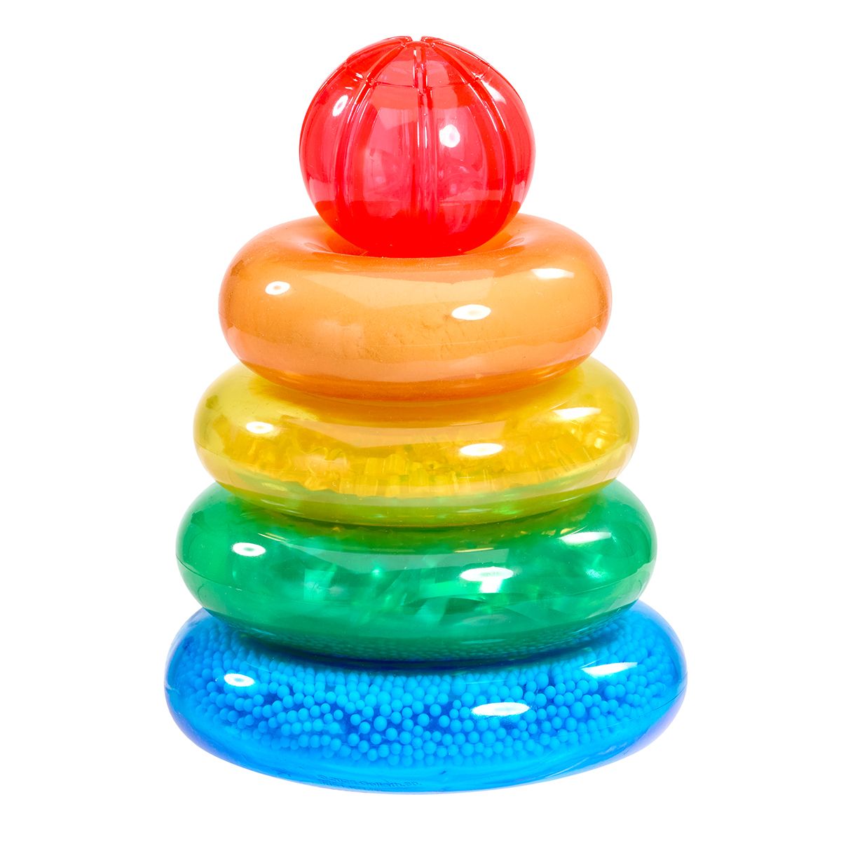 Сенсорний конструктор JELLY BLOX серії "Lilʼ Jellies" - ПІРАМІДКА-КОЛЬОРИНКА  фото 3