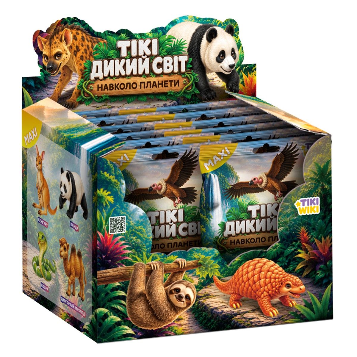 Стретч-игрушка в виде животного Tiki Wiki – Тики Дикий Мир: Вокруг Планеты  фото 3