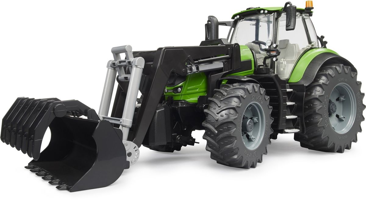 Машинка іграшкова.  Трактор Deutz 8280 TTV з переднім навантажувачем  фото 3