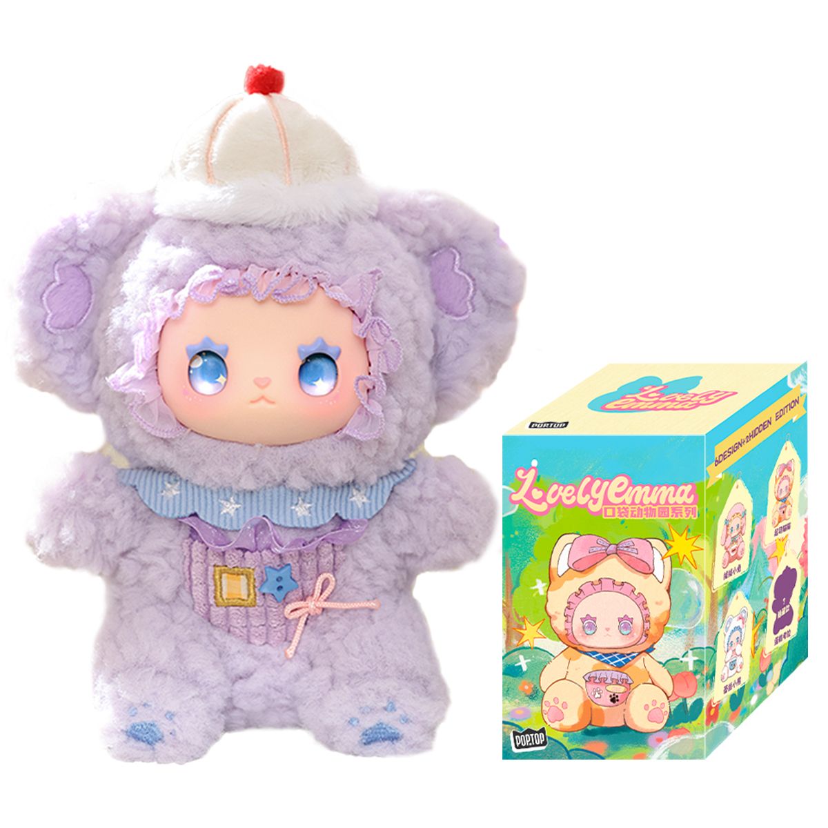 Коллекционная мягкая игрушка с кольцом POP TOP Lucky Emma - Милые зверушки  фото 1