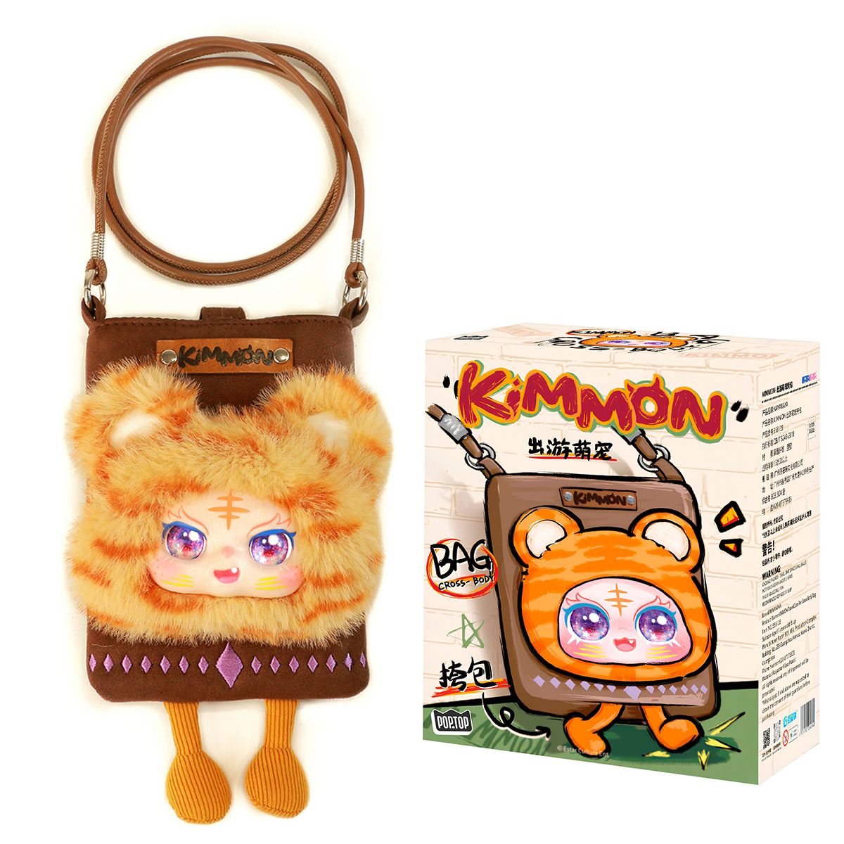 Крос-боді сумка POP TOP Kimmon - Мандрівні тваринки  фото 1