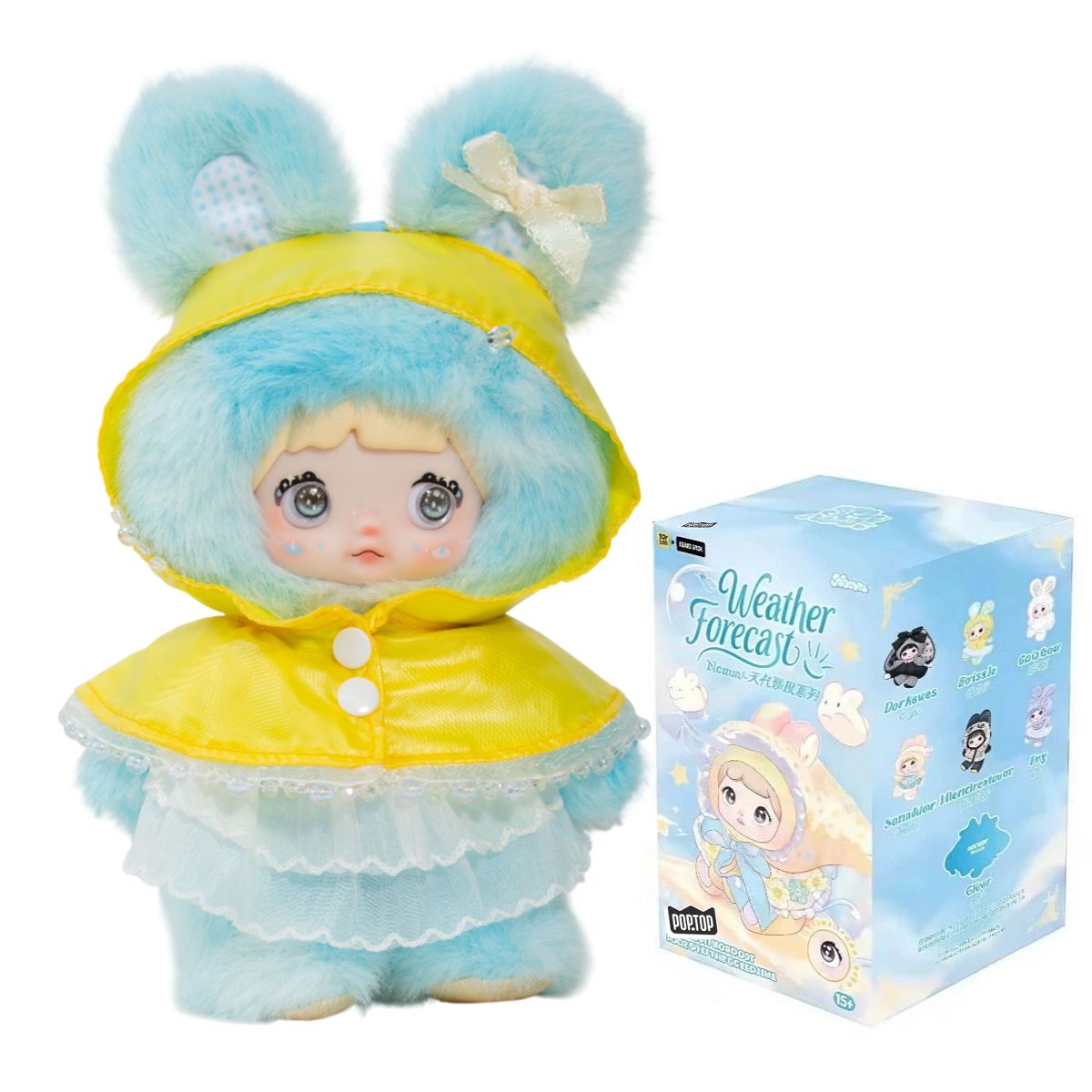 Коллекционная мягкая игрушка с кольцом POP TOP Hi TOY серии Nommi - Прогноз погоды  фото 1
