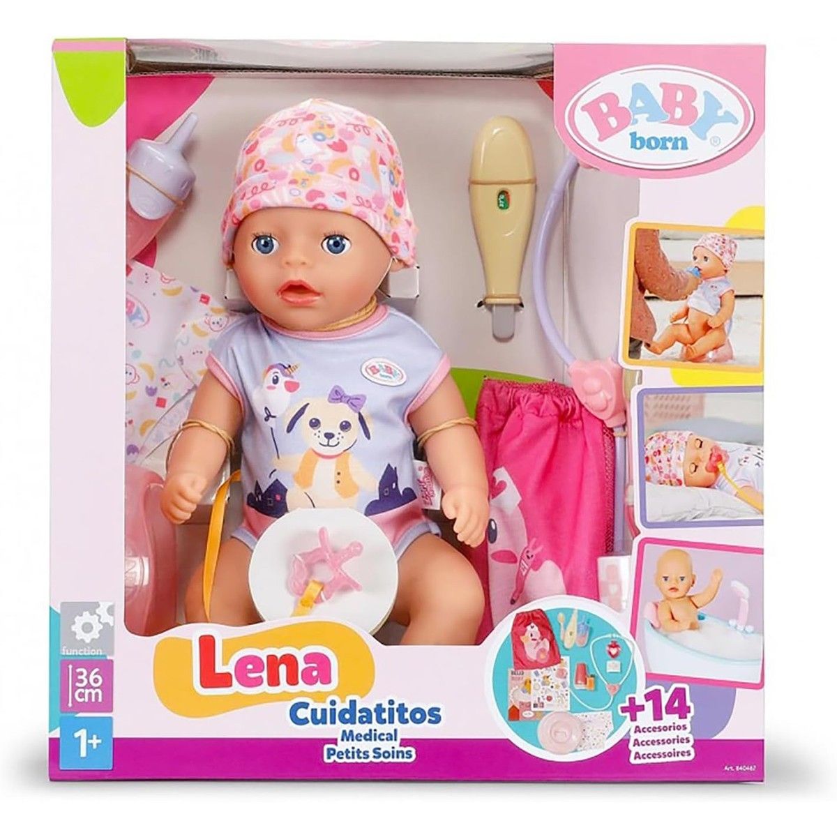 Кукла Baby Born – Лена у врача (36 см)  фото 1