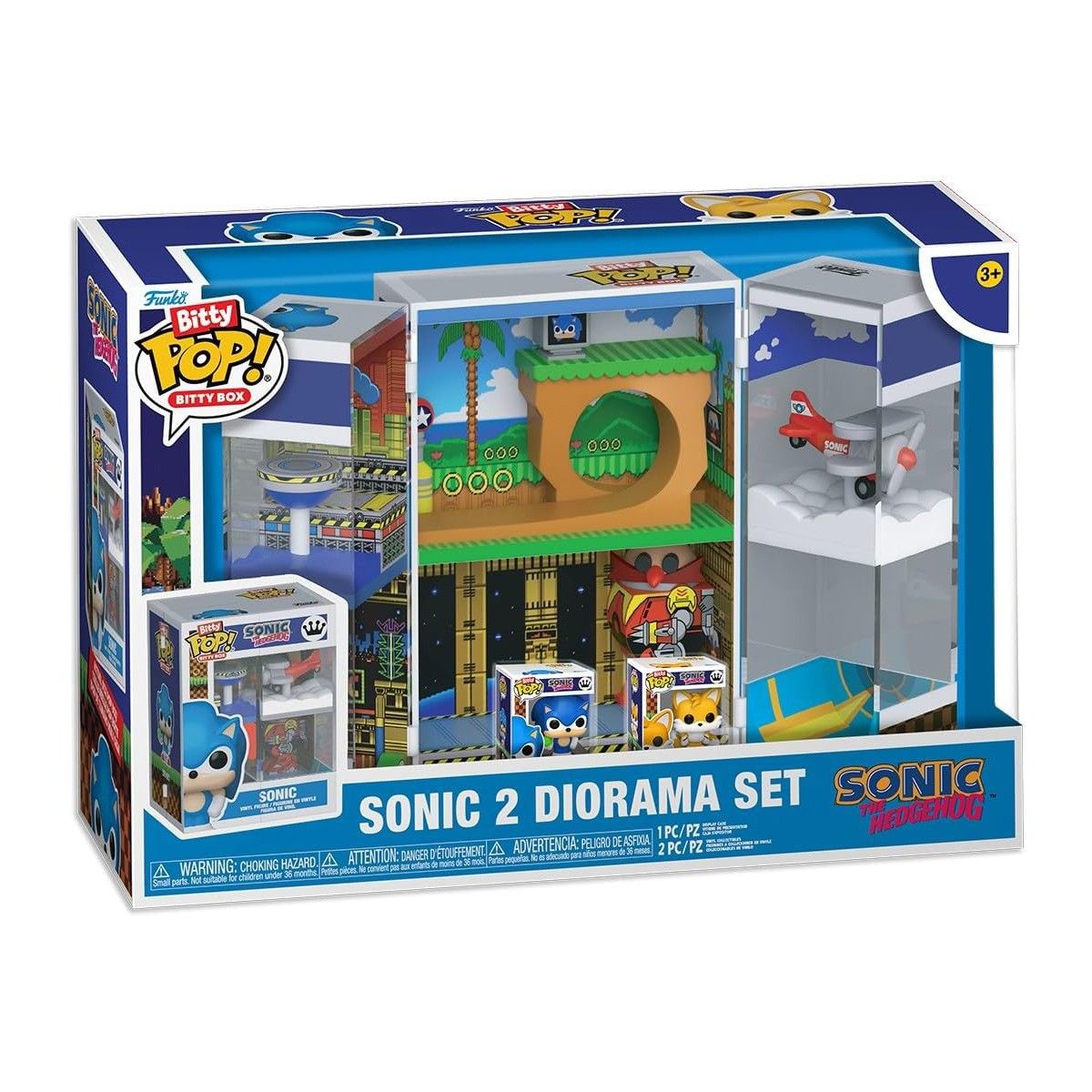 Игровой набор Bitty POP! Boxes серии Соник - Еж Соник  фото 1