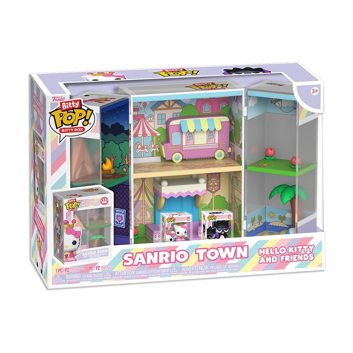 Игровой набор Bitty POP! Boxes серии Sanrio - Город Санрио  фото 1