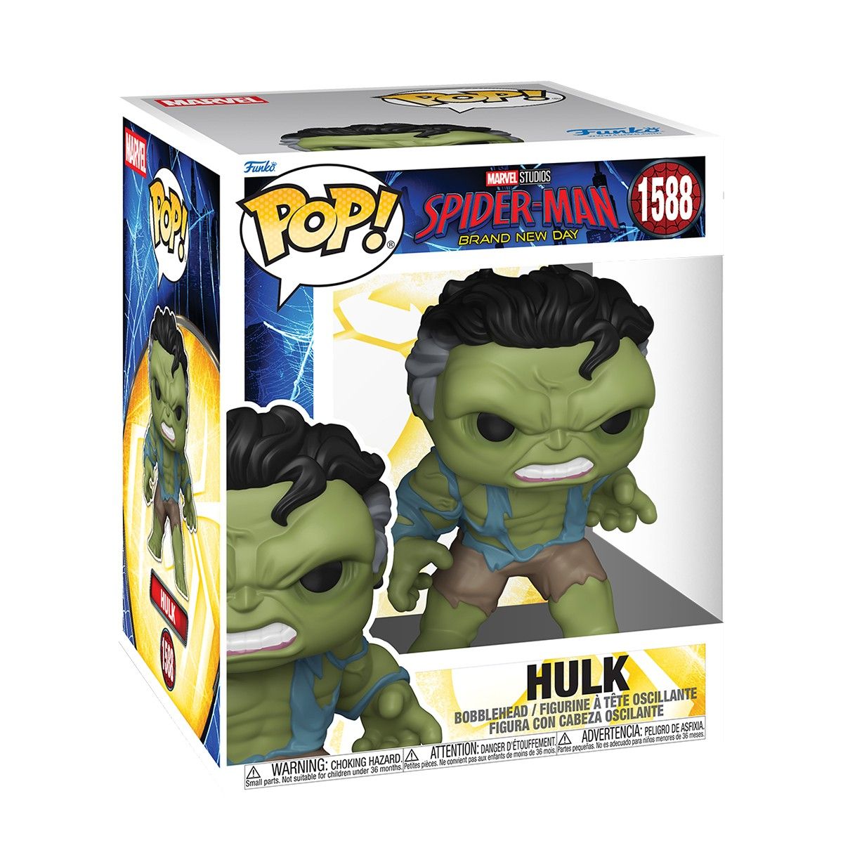 Ігрова фігурка Funko POP! серії Людина-павук: Абсолютно новий день - Халк (15 см)  фото 1