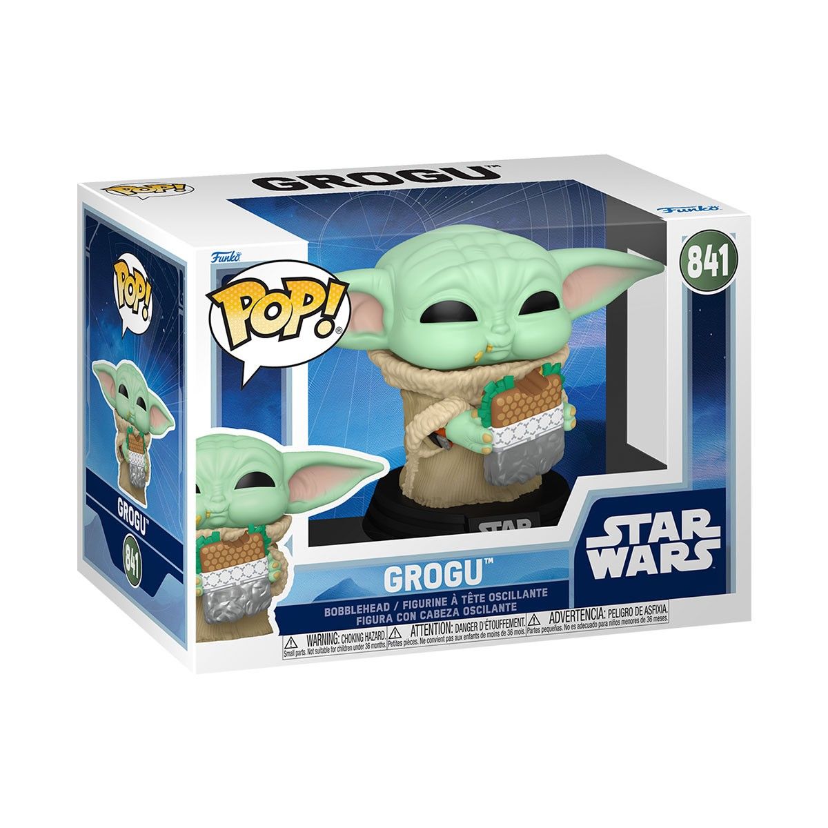 Игровая фигурка Funko POP! серии Мандалорец и Грогу - Грогу с сэндвичем  фото 1