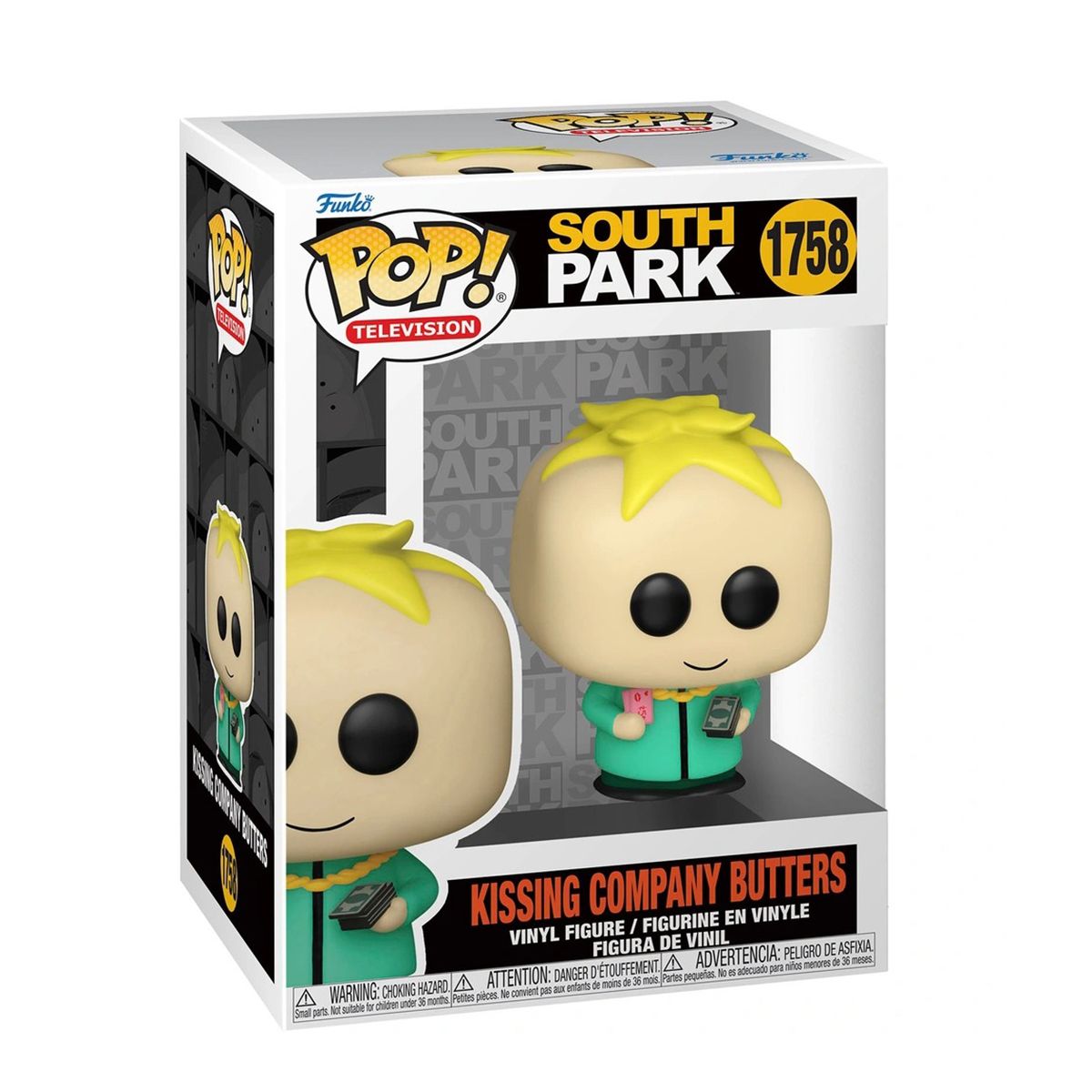 Игровая фигурка Funko POP! серии Южный парк - Баттерс Стотч (Компания Поцелуев)  фото 1