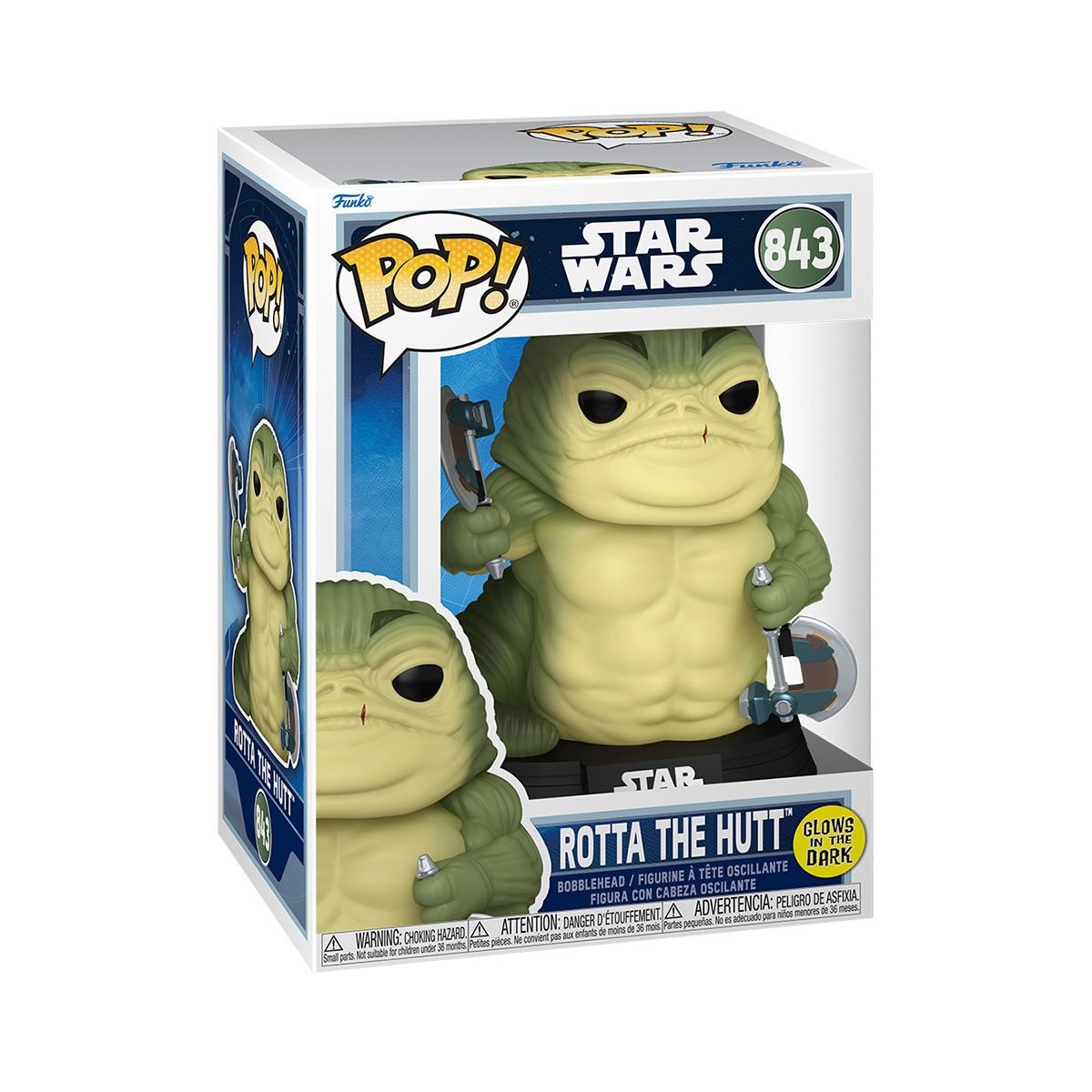 Игровая фигурка Funko POP! серии Мандалорец и Грогу - Ротта Хатт (GW)  фото 1