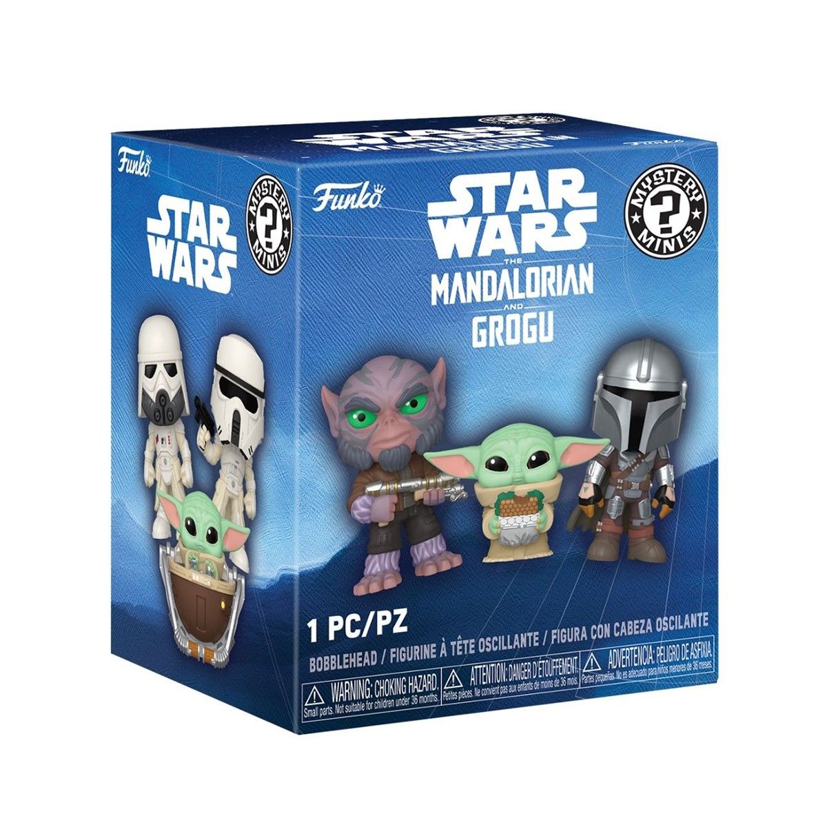 Игровая фигурка Mystery Minis - Мандалорец и Грогу (в ассорт. , в диспл. )  фото 1