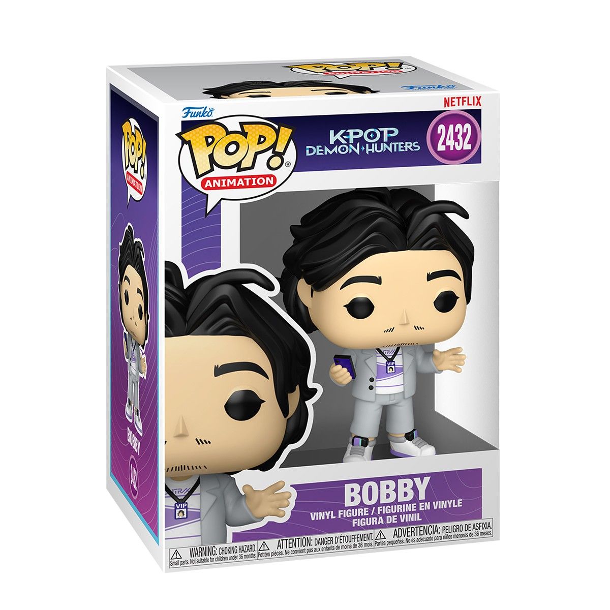 Игровая фигурка Funko POP! серии Кейпоп-охотницы на демонов S2 - Бобби  фото 1