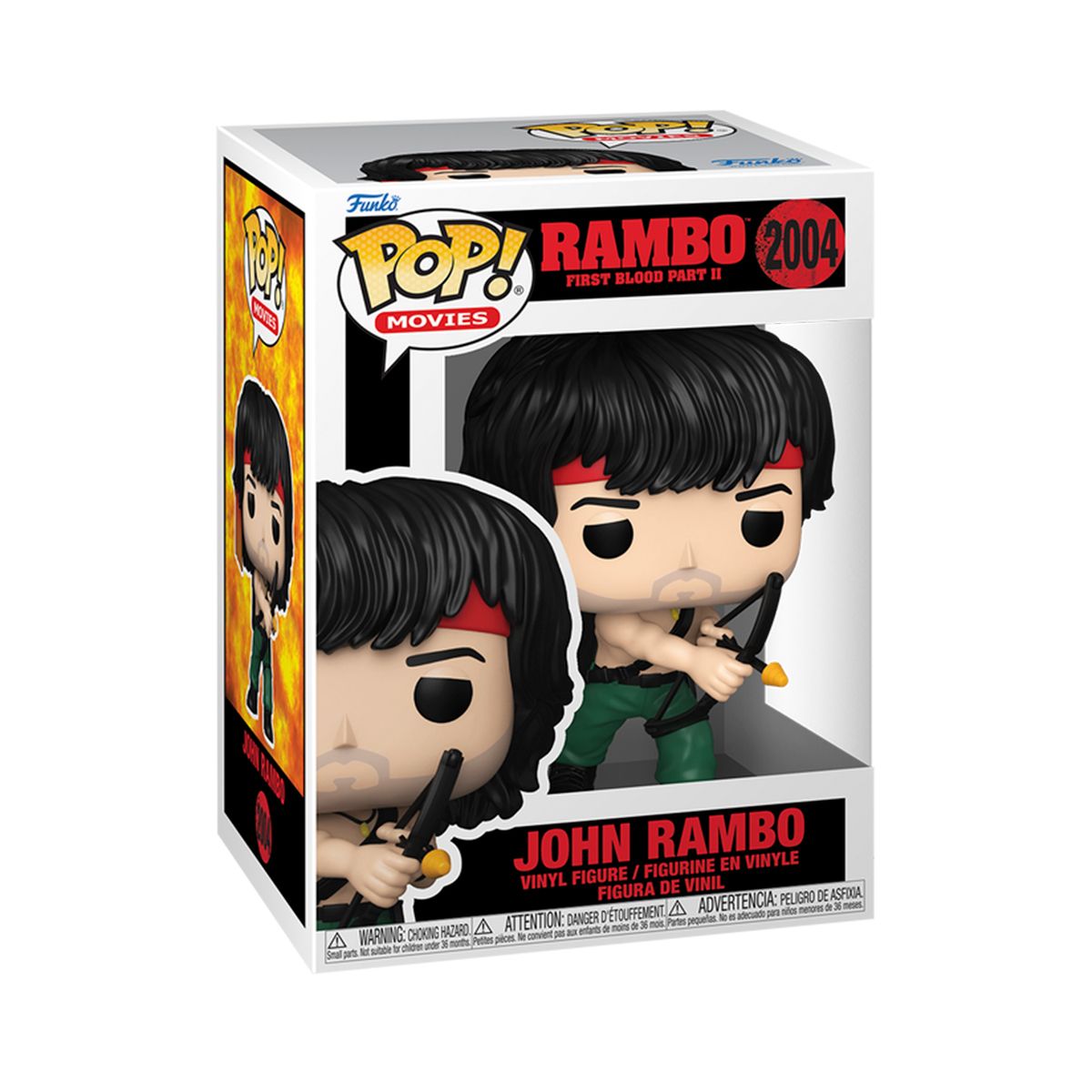 Игровая фигурка Funko POP! серии Рэмбо 2 - Джон Рэмбо с луком  фото 1