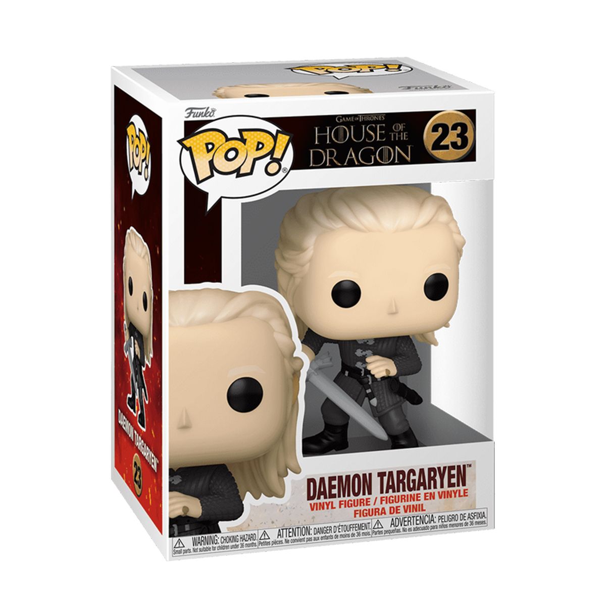 Ігрова фігурка Funko POP! серії Дім Дракона S4 - Деймон Тарґарієн з мечем  фото 1