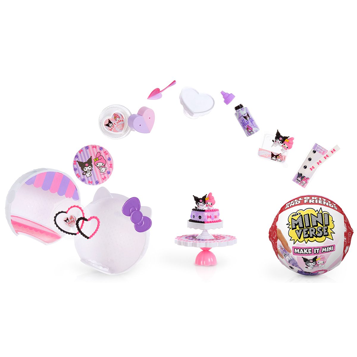 Игровой набор Miniverse серии Sanrio S2 – Создай стиль вместе с Хеллоу Китти и друзьями  фото 1