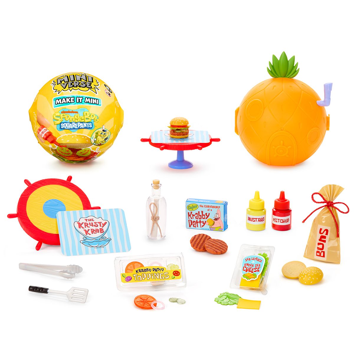 Игровой набор Miniverse серии SpongeBob – Создай вкусняшки Красти Краб  фото 1
