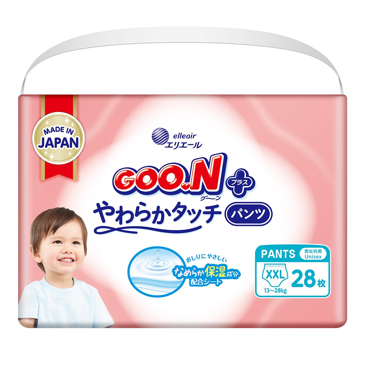 Трусики-подгузники Goo. N Plus для детей (размер 6(XXL), 13-25кг, 28 шт. )  фото 1